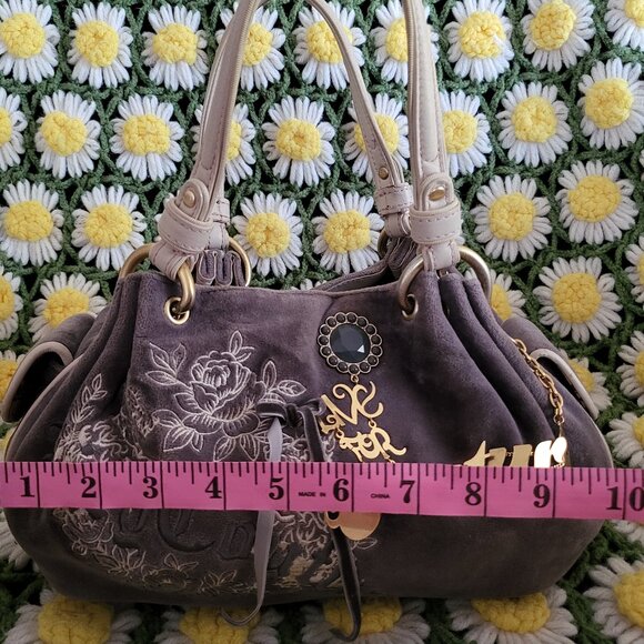 Juicy Couture "Live for Couture" Hobo Bag + Wallet - Picture 8 of 15